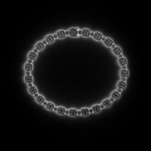 Necklace - Halo Black